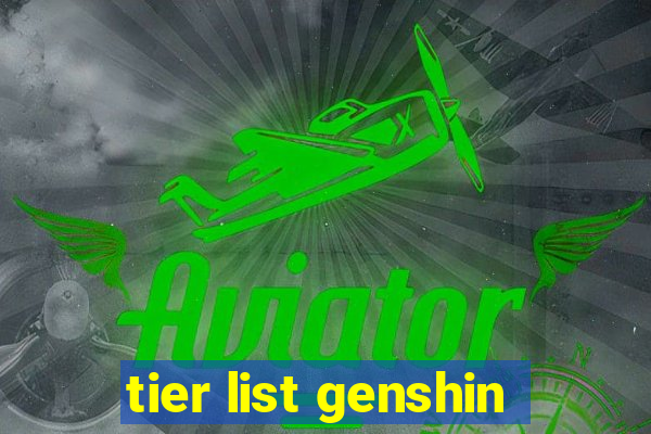 tier list genshin